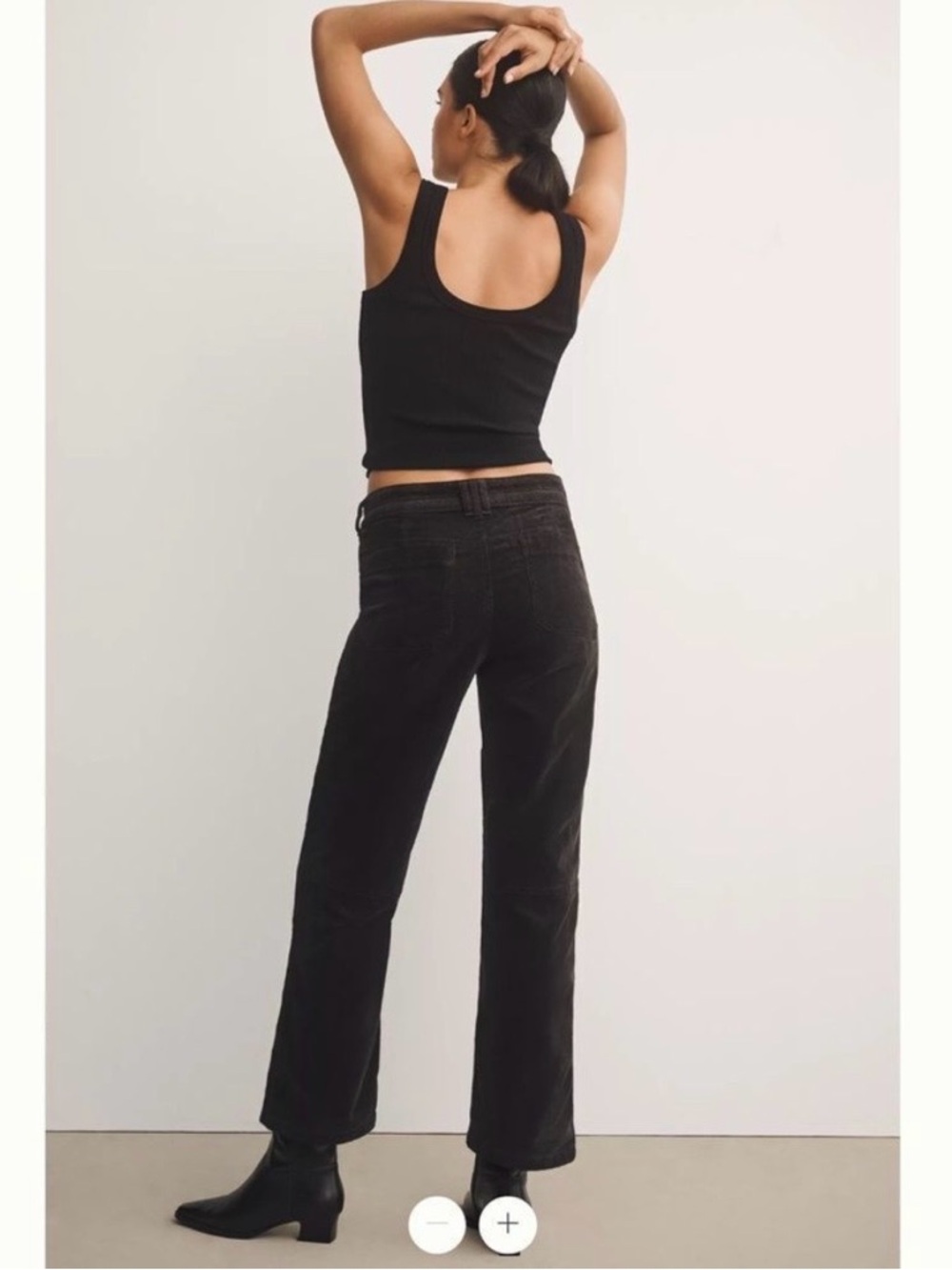 Pilcro Anthropologie Women’s 32 Corduroy Pants Wanderer Relaxed Leg - Picture 2 of 9
